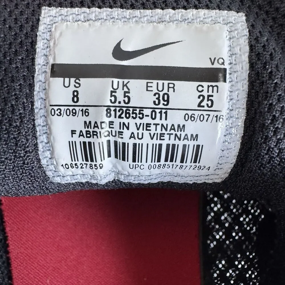 Nike Tanjun Running Shoes Black White 812655-011 Women’s 8 Lightweight Sneaker - Picture 8 of 9